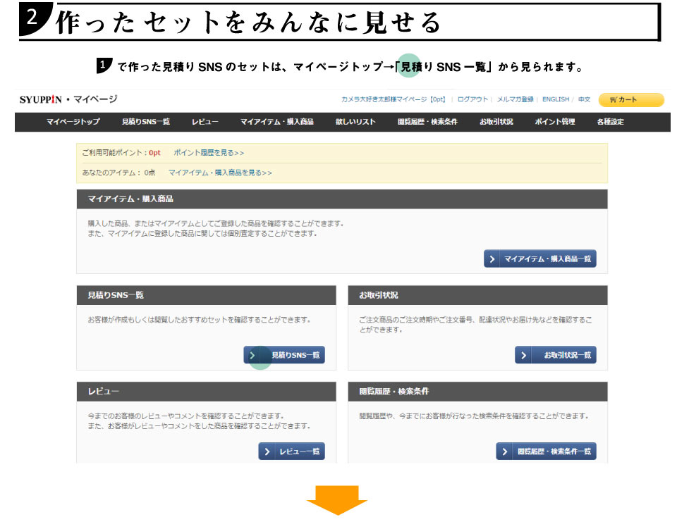 作ったセットをみんなに見せる