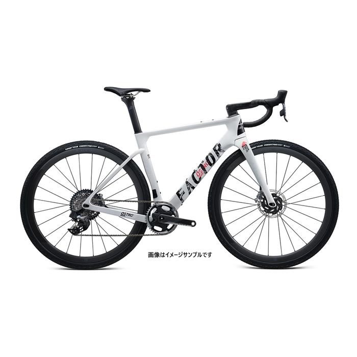 FACTOR(ファクター) 2023モデル OSTRO Gravel RED XPLR AXS DB ホワイト パワーメーター付