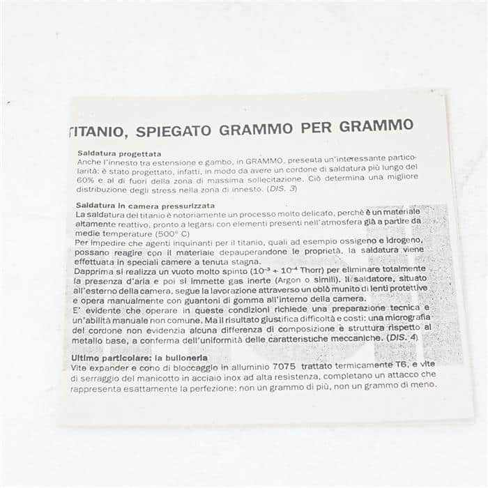 中古)Cinelli (チネリ) Grammo グランモ アート チタン 100mm