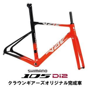 VIDE Disc オレンジ 105 R7170 Di2 ロードバイク