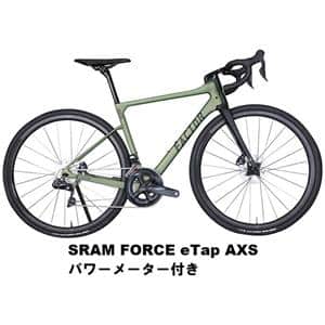 VISTA FORCE eTap AXS（パワーメーター付）HunterGreen ロードバイク