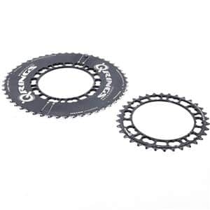 Q-Rings 50T OUTER-OCP3 AERO & 34T INNER OCP1-4　チェーンリングセット