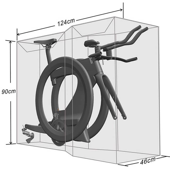 新品)Qbicle(キュービクル) バイクポーター TT ブラック（商品ID