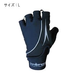 intro (イントロ) Stealth2 ステルス2 ブラック サイズL グローブ メイン