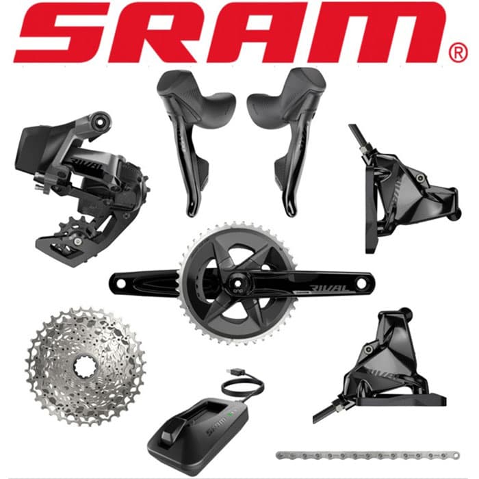 (新品)SRAM (スラム) RIVAL ライバル eTap AXS 12S 1x ディスク  グループセット（商品ID：2717015205136）詳細ページ | 自転車買取クラウンギアーズ｜ロードバイク・スポーツ自転車買取