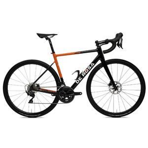 DE ROSA (デローザ) 838 Disk ブラックレッドグロッシー 52SL 105 R7170 Di2 12s ロードバイク メイン