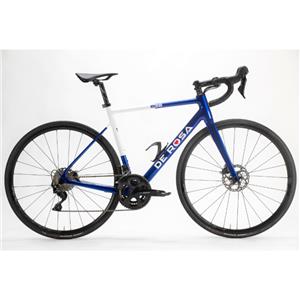 838 Disk ブルーホワイトグロッシー 54SL 105 R7170 Di2 12s ロードバイク
