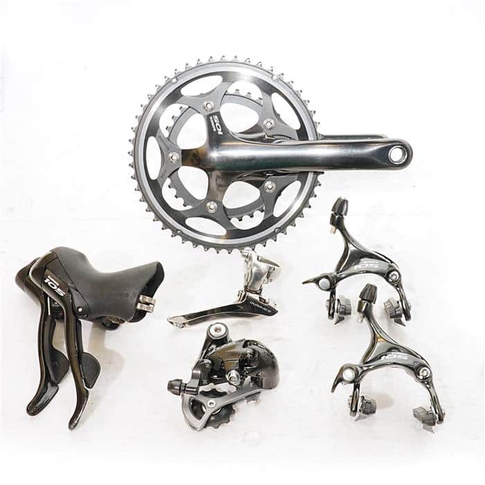 (中古)SHIMANO (シマノ) 105 5600 レバー/FD/RD/クランク/ブレーキ  グループセット（商品ID：3717012506211）詳細ページ | 自転車買取クラウンギアーズ｜ロードバイク・スポーツ自転車買取