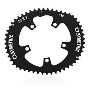 カンパ コンパクト PCD110/5ボルト用 楕円チェーンリング 52T アウター 