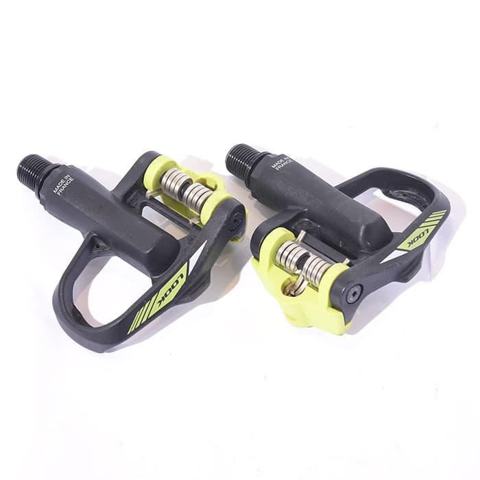 中古)LOOK (ルック) KEO 2 MAX ブラック/グリーン ビンディングペダル