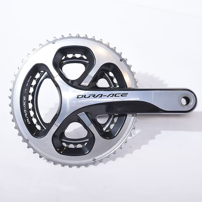 中古)SHIMANO (シマノ) DURA-ACE デュラエース FC-9000 172.5mm 52x36T 11S STAGES クランクセット（商品ID：3717005272253）詳細ページ  自転車買取クラウンギアーズ｜ロードバイク・スポーツ自転車買取