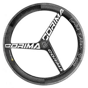 3 SPOKE WS TT CeramicSpeed リムブレーキ クリンチャー フロントホイール