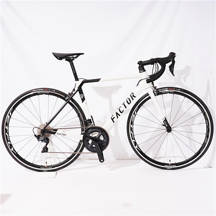 (新品)FACTOR(ファクター) O2 RIM パールホワイト ULTEGRA R8000 11S 52サイズ (167-178cm)  ロードバイク（商品ID：2717016434283）詳細ページ | 自転車買取クラウンギアーズ｜ロードバイク・スポーツ自転車買取