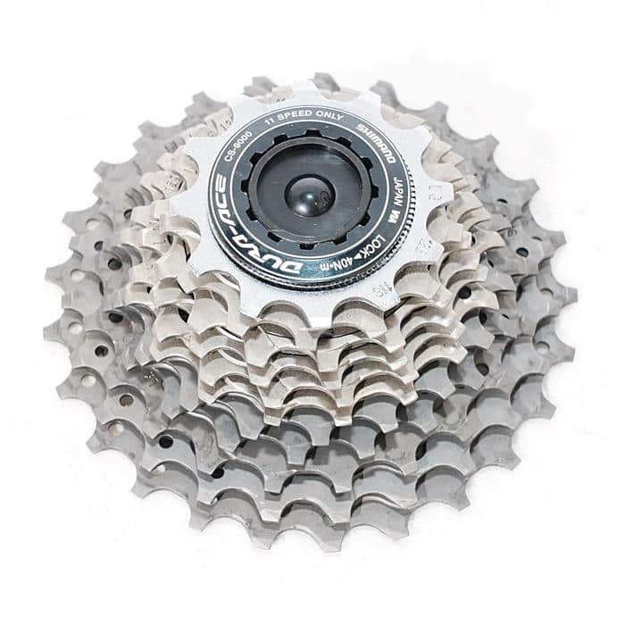 (中古)SHIMANO (シマノ) DURA-ACE デュラエース CS-9000 12-25T 11S  カセットスプロケット（商品ID：3717014800300）詳細ページ | 自転車買取クラウンギアーズ｜ロードバイク・スポーツ自転車買取