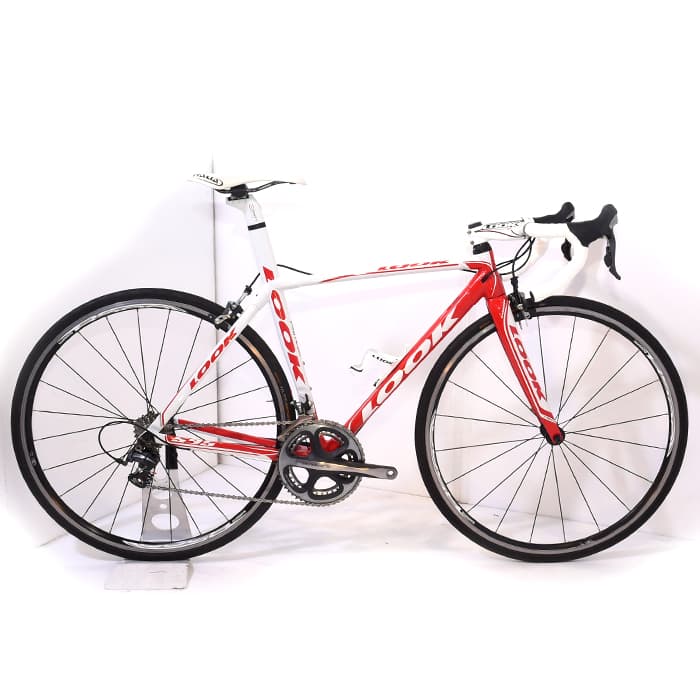 (中古)LOOK (ルック) 2009モデル 595 DURA-ACE デュラエース 7900 10S サイズXS（167.5-172.5cm）  ロードバイク（商品ID：3717007297308）詳細ページ | 自転車買取クラウンギアーズ｜ロードバイク・スポーツ自転車買取