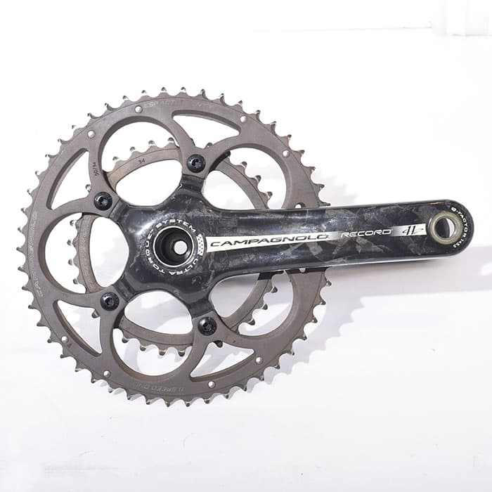 (中古)Campagnolo (カンパニョーロ) RECORD 11S ultratorque レコード ウルトラトルク 170mm 50-34Ｔ  クランクセット（商品ID：3717005436327）詳細ページ | 自転車買取クラウンギアーズ｜ロードバイク・スポーツ自転車買取