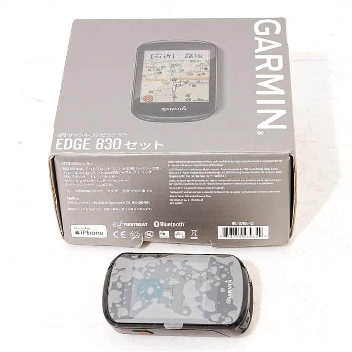 (中古)GARMIN (ガーミン) Edge 830J スピード/ケイデンスセンサーセット  GPSサイクルコンピューター（商品ID：3717015174349）詳細ページ | 自転車買取クラウンギアーズ｜ロードバイク・スポーツ自転車買取