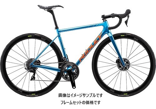 RIDLEY (リドレー) 2021モデル Helium SLX Disc DB フレームセット ブルー/オレンジ