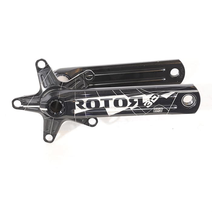 クランクはロードバイクの顔【値下げしました！】ROTOR 3D ローター軽量クランク 172.5