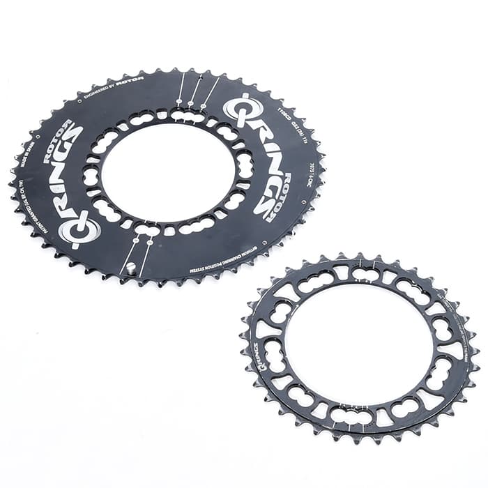 中古)ROTOR (ローター) Q-Rings 5ARMS PCD110 52-36 チェーンリングセット（商品ID：3717004711395）詳細ページ  自転車買取クラウンギアーズ｜ロードバイク・スポーツ自転車買取