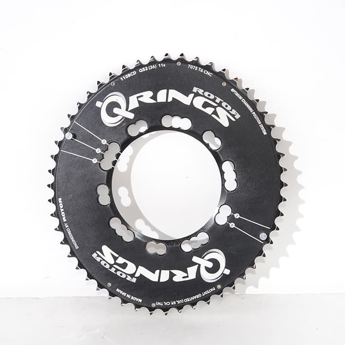 ROTOR 「ローター」 QRINGS 52-36T 楕円 チェーンリング / 高知店