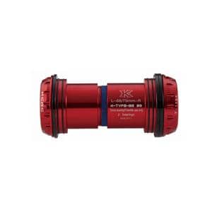 プレスフィット シマノアダプター BB30 73 XC レッド ボトムブラケット