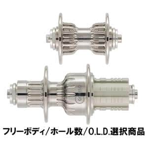 GOKISO  (ゴキソ) スーパークライマーハブ チタンボディ Alexmoulton用 前後セット メイン
