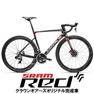 ARGON 18 ロードバイクフレーム 黒赤