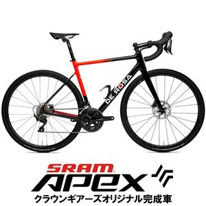 838 Black Red Glossy APEX AXS ロードバイク