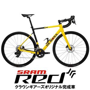 838 Yellow Glossy/Black Matt RED AXS ロードバイク