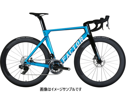 FACTOR(ファクター) 2023モデル ONE DISC FORCE AXS DB ブルー パワーメーター付
