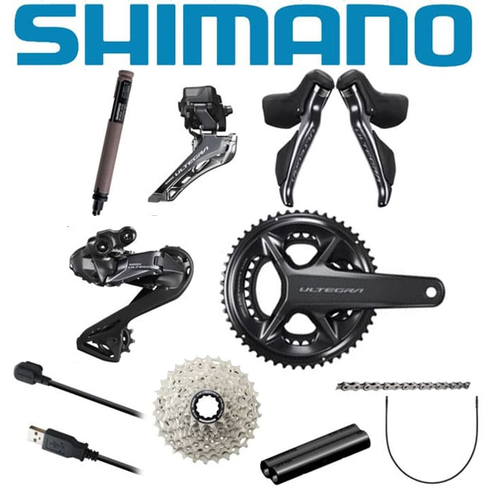 (新品)SHIMANO (シマノ) ULTEGRA アルテグラ R8150 Di2 12S リム グループセット（商品ID