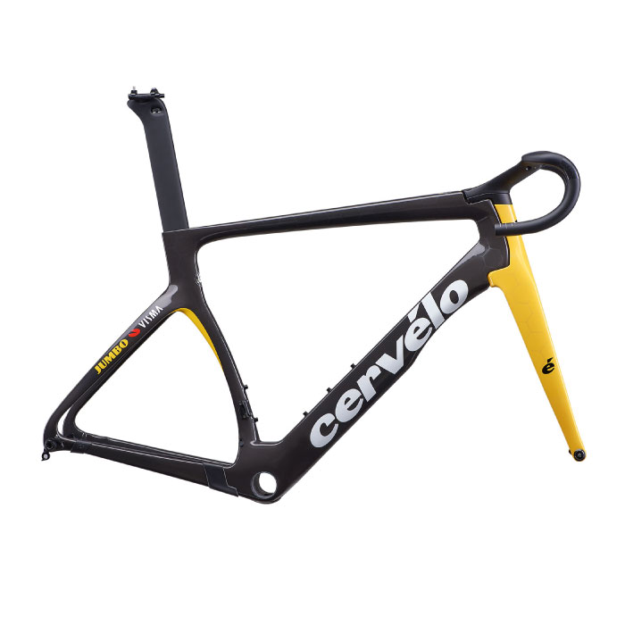 新品)Cervelo (サーベロ) 2022 S5 Team Jumbo-Visma サイズ48(167.5-172.5cm) フレームセット（商品ID：2717011643536）詳細ページ  | 自転車買取クラウンギアーズ｜ロードバイク・スポーツ自転車買取