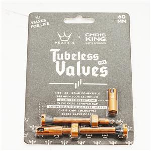 PEATY'S×CHRIS KING  Tubeless Valves /60mm