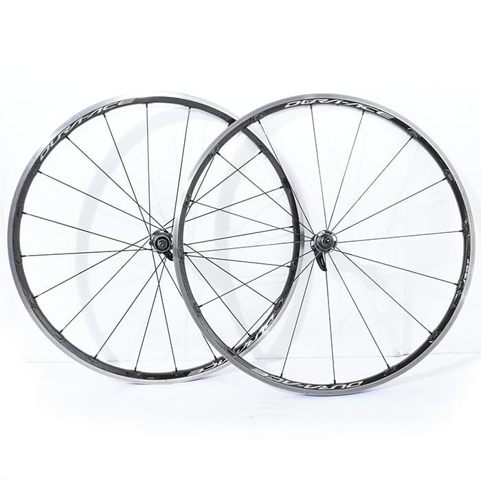 (中古)SHIMANO (シマノ) DURA-ACE デュラエース WH-R9100-C24-CL クリンチャー シマノ11S  ホイールセット（商品ID：3717008040583）詳細ページ | 自転車買取クラウンギアーズ｜ロードバイク・スポーツ自転車買取