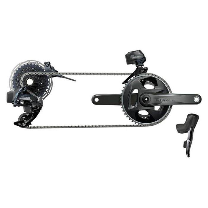 (新品)SRAM (スラム) Force eTap AXS HRD 2X Groupset センターロック フラットマウント  グループセット（商品ID：0710845841590）詳細ページ | 自転車買取クラウンギアーズ｜ロードバイク・スポーツ自転車買取