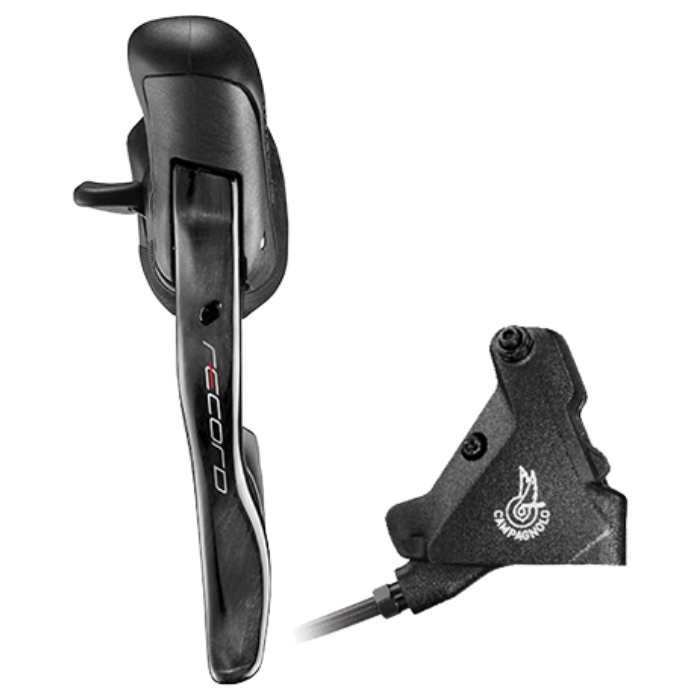 Campagnolo Record 12s ディスクブレーキ　エルゴ左レバー 新品)Campagnolo (カンパニョーロ) RECORD 12S 左レバー＋後ろ