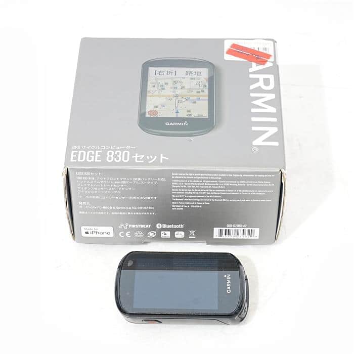 中古)GARMIN (ガーミン) Edge 830J スピード/ケイデンス/HRセンサー