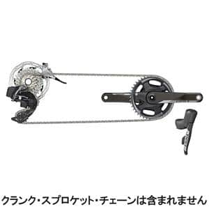 RED eTap AXS 1X HRD 6Bolt フラットマウント グループセット