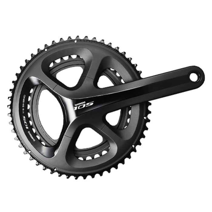 新品)SHIMANO (シマノ) SHIMANO 105 FC-5800 クランク 52X36T 170mm 