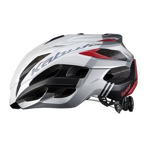 VOLZZA G-2ホワイトレッド S/M 自転車用ヘルメット