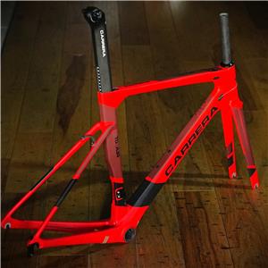 【未使用品】2024モデル TD01-AIR RIM A8-144(MATTRED)  Sサイズ（162-171cm）フレームセット