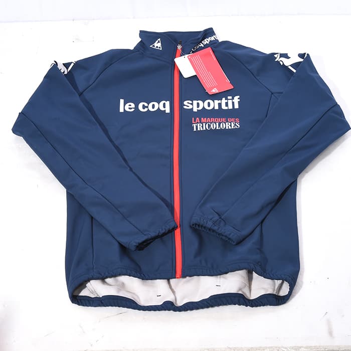 (中古)le coq sportif(ルコックスポルティフ) メンズ エントリーサーモジャケット サイズL  サイクルジャケット（商品ID：3717012244717）詳細ページ | 自転車買取クラウンギアーズ｜ロードバイク・スポーツ自転車買取