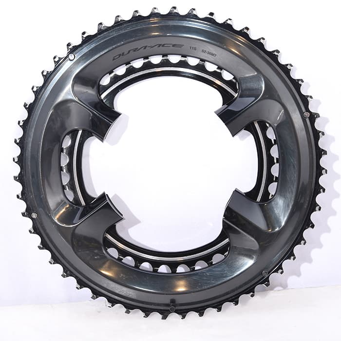 (中古)SHIMANO (シマノ) DURA-ACE デュラエース FC-R9100 52T-MT/36T-MT 52x36T  チェーンリング（商品ID：3717011509749）詳細ページ | 自転車買取クラウンギアーズ｜ロードバイク・スポーツ自転車買取