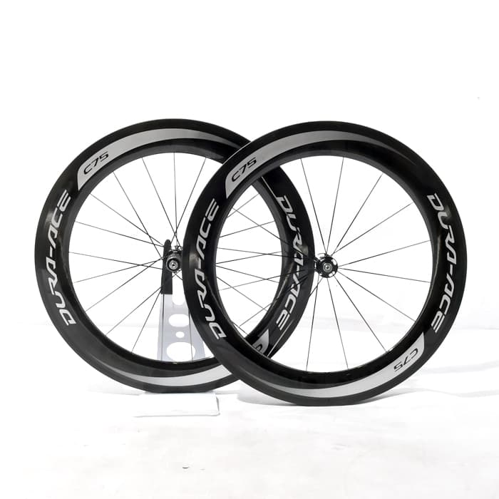 (中古)SHIMANO (シマノ) DURA-ACE デュラエース WH-9000-C75-TU チューブラー シマノ用11S  ホイールセット（商品ID：3717002869838）詳細ページ | 自転車買取クラウンギアーズ｜ロードバイク・スポーツ自転車買取