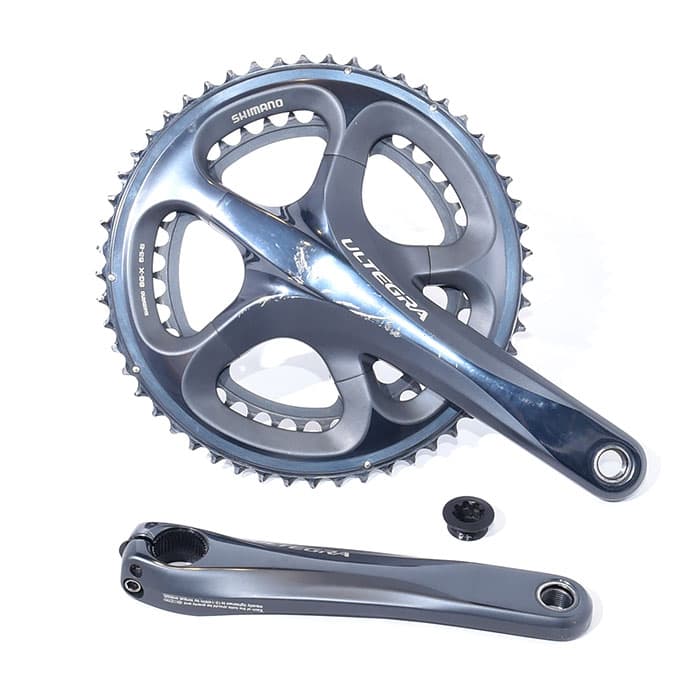 (中古)SHIMANO (シマノ) ULTEGRA アルテグラ FC-6700 172.5mm 53-39T  クランクセット（商品ID：3717004606844）詳細ページ | 自転車買取クラウンギアーズ｜ロードバイク・スポーツ自転車買取