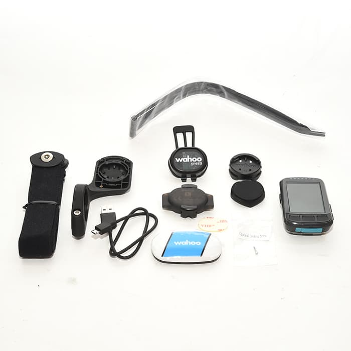 (中古)Wahoo(ワフー) ELEMNT BOLT エレメントボルト BUNDLE GPS HR/スピードケイデンスセンサーセット  GPSサイクルコンピューター（商品ID：3717008436874）詳細ページ | 自転車買取クラウンギアーズ｜ロードバイク・スポーツ自転車買取