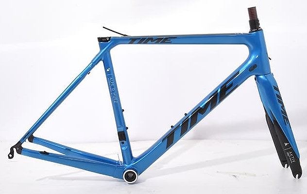 TIME (タイム) 2021モデル ALPE D’HUEZ21 AKTIV FORK フレームセット RIM ブルー
