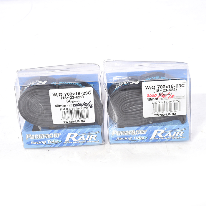 中古)Panaracer (パナレーサー) R'AIR Rエアー チューブ 700x18-23C FV48mmバルブ  2本セット（商品ID：3717012778922）詳細ページ | 自転車買取クラウンギアーズ｜ロードバイク・スポーツ自転車買取