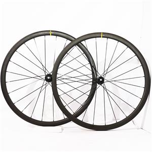 COSMIC SL 32 DISC シマノ11S/12S UST チューブレスレディ カーボンホイールセット